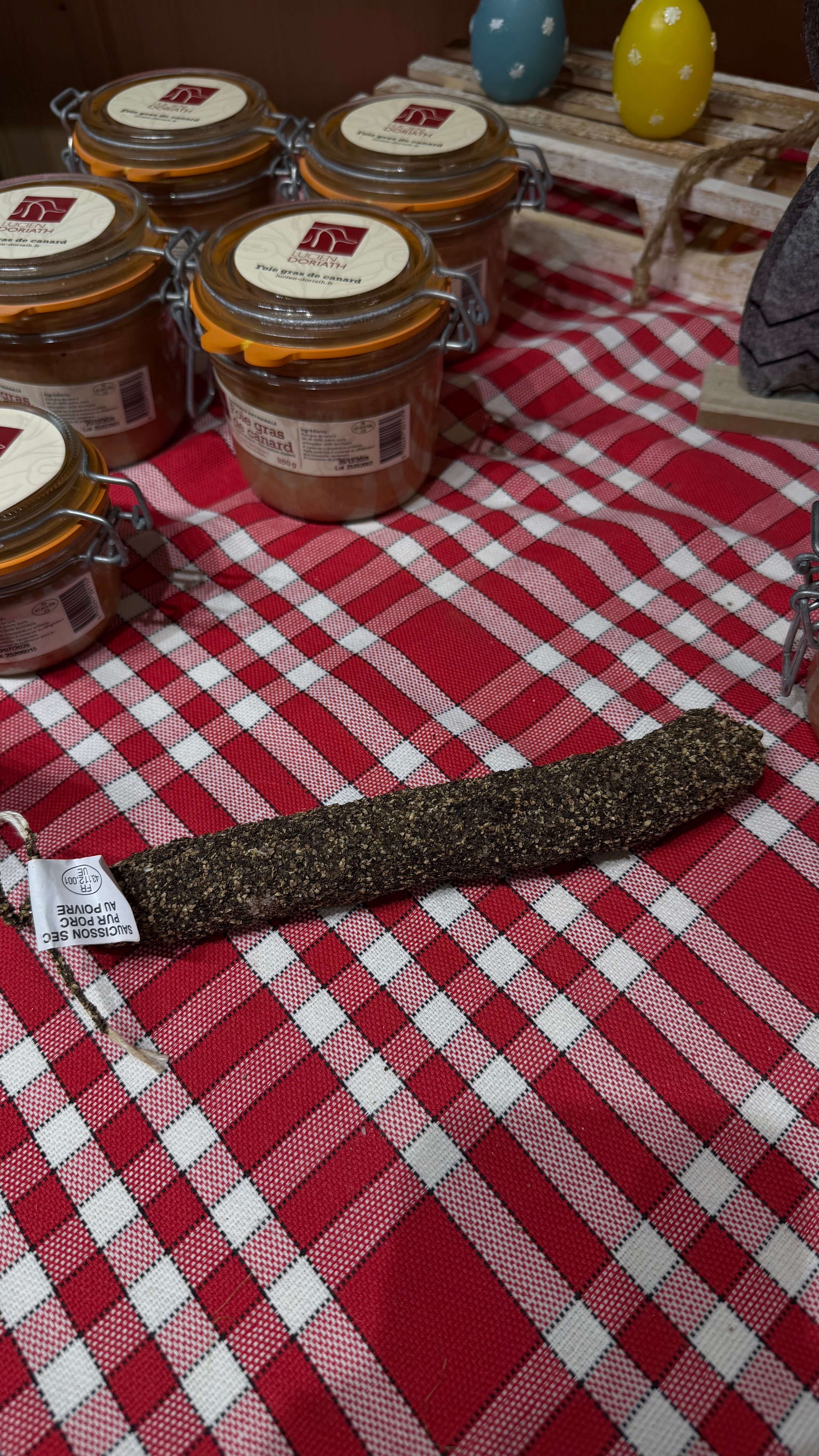 Saucisson sec artisanal - sélection de saveurs