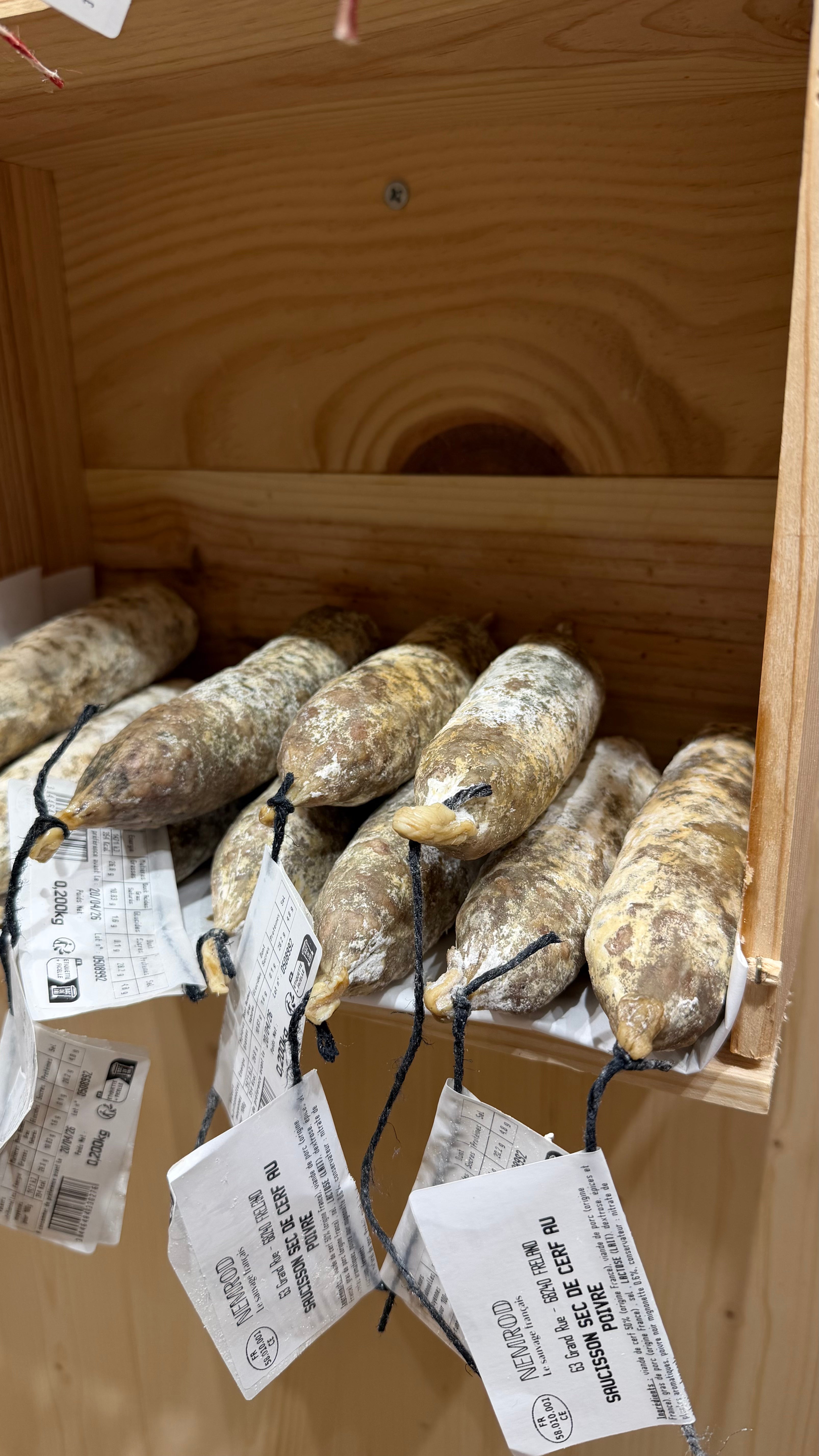 Hirsch-Dauerwurst – 3 Geschmacksrichtungen zur Auswahl