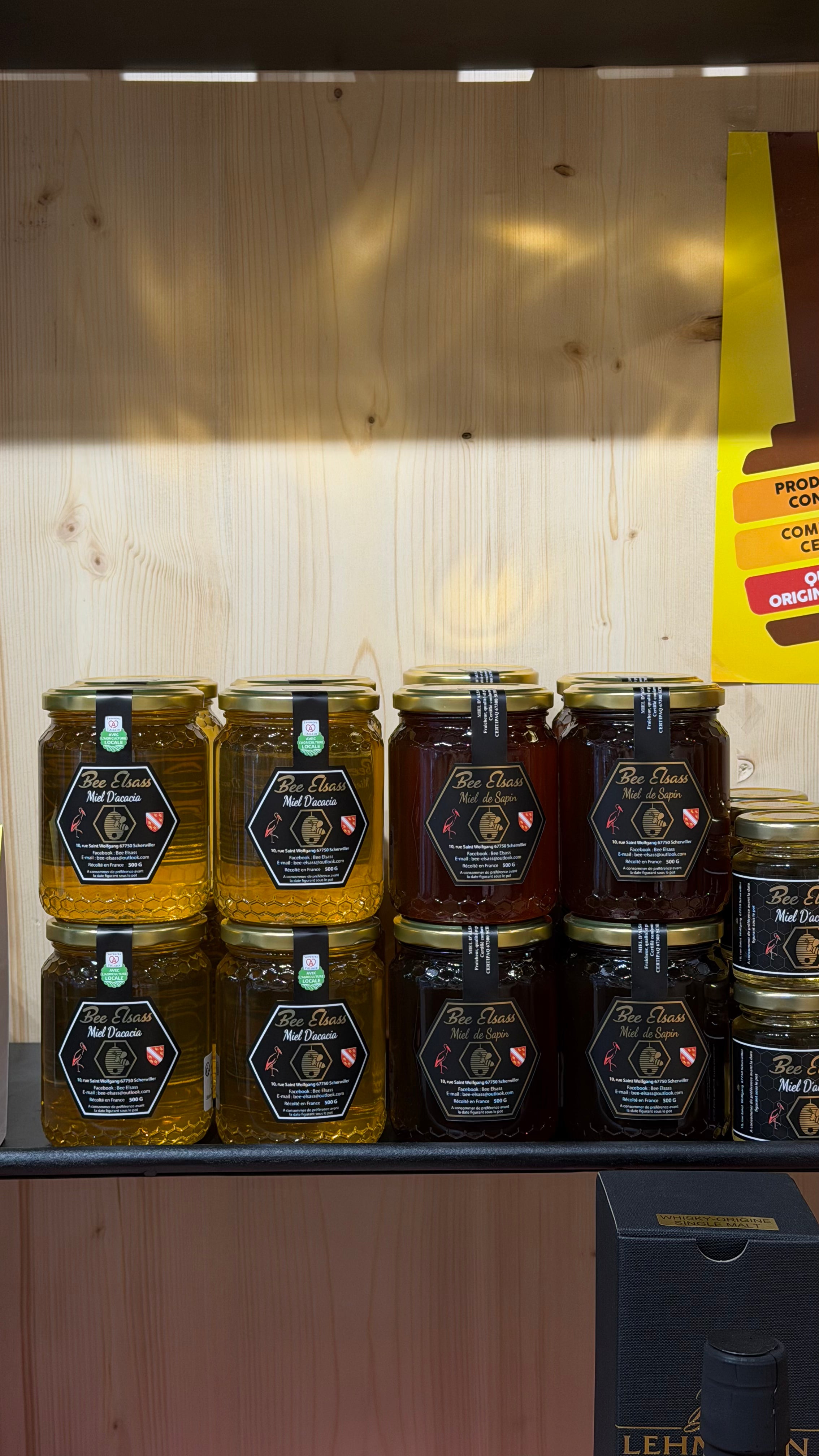 Miel d’Alsace artisanal – Acacia & Sapin
