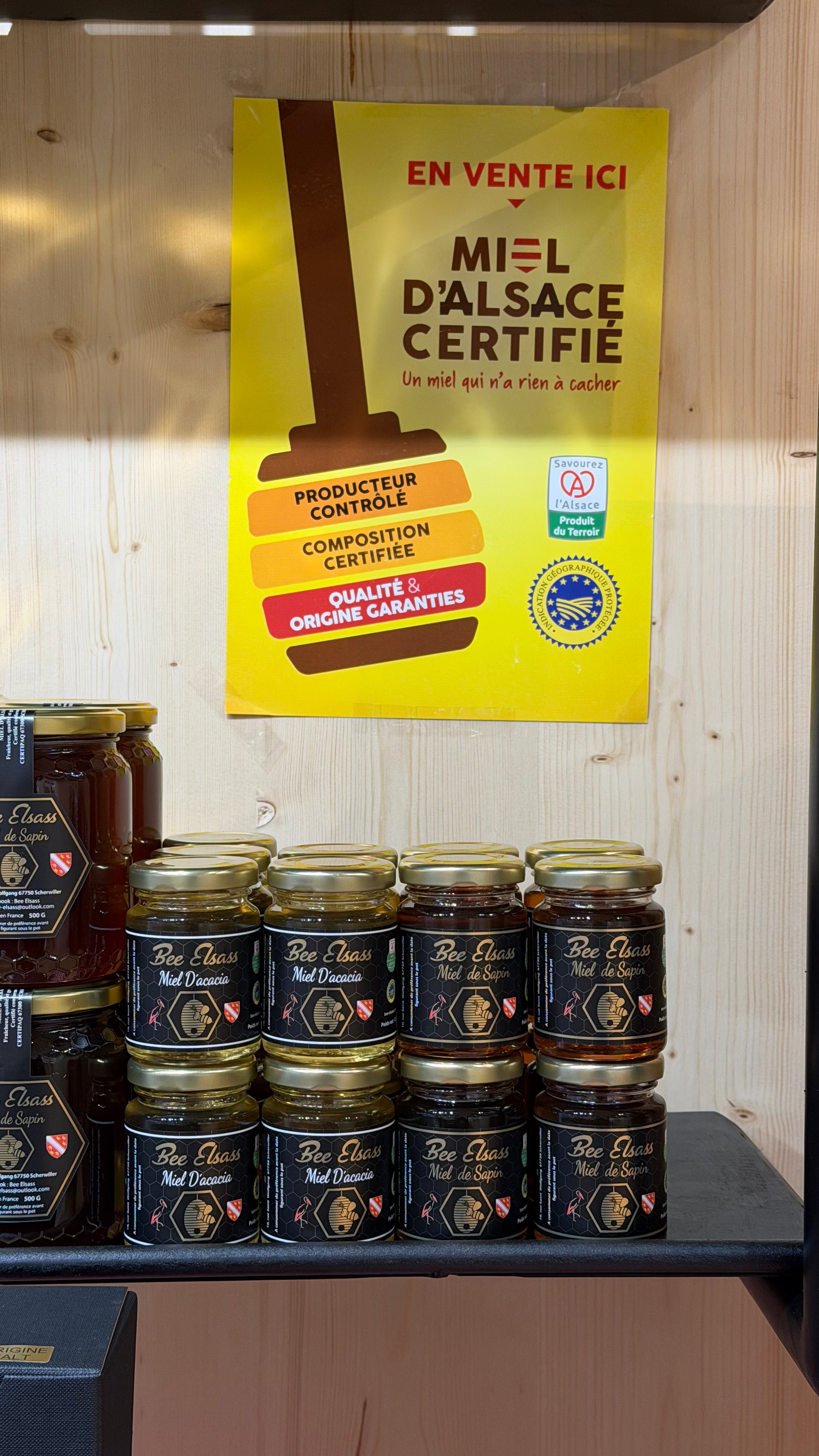 Miel d’Alsace artisanal – Acacia & Sapin