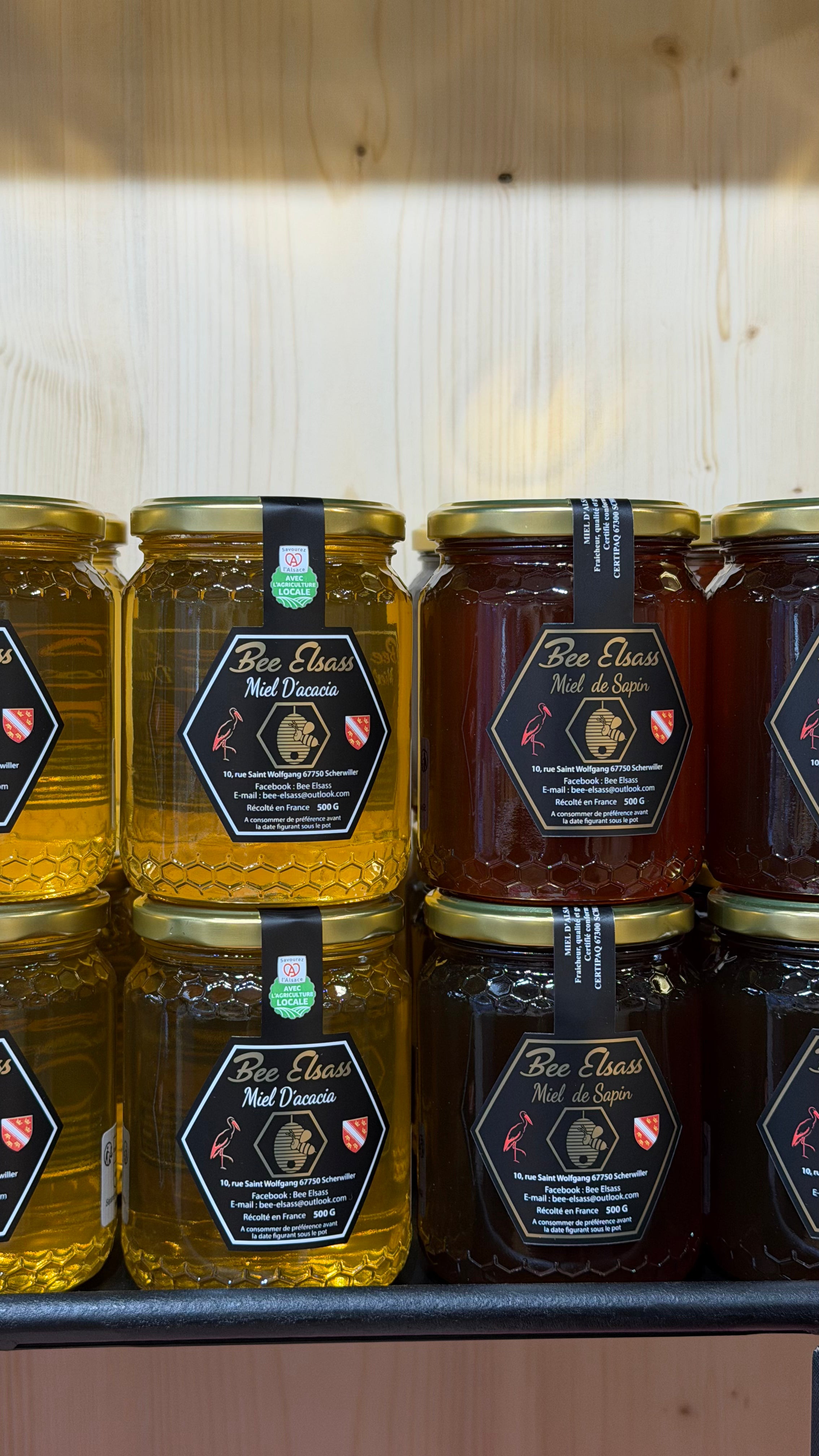 Miel d’Alsace artisanal – Acacia & Sapin