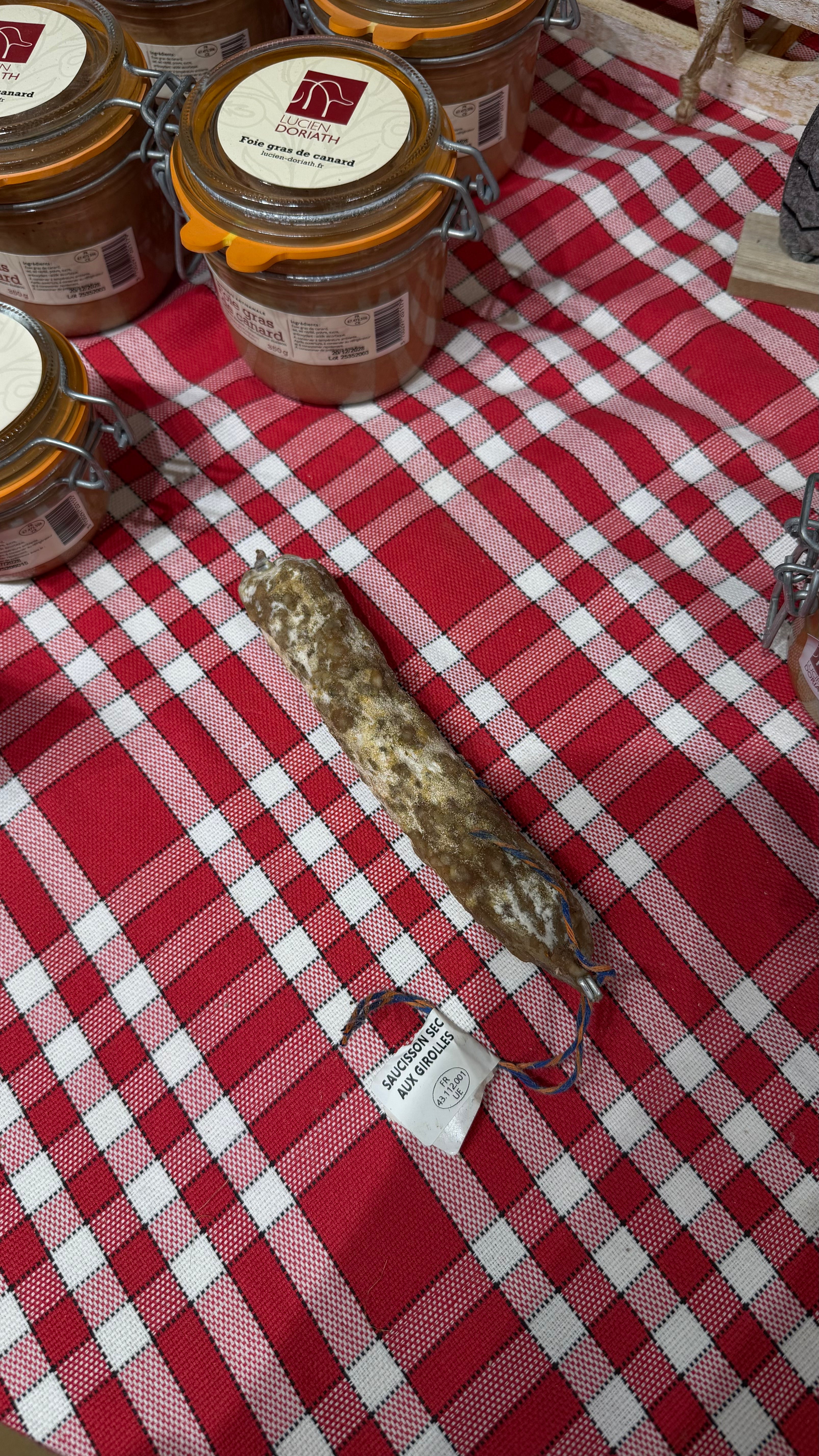 Saucisson sec artisanal - sélection de saveurs