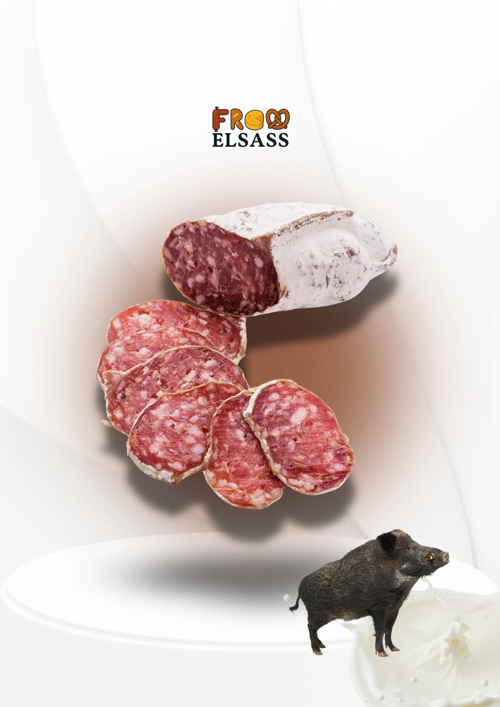 Wildschweinsalami - 3 Geschmacksrichtungen zur Auswahl
