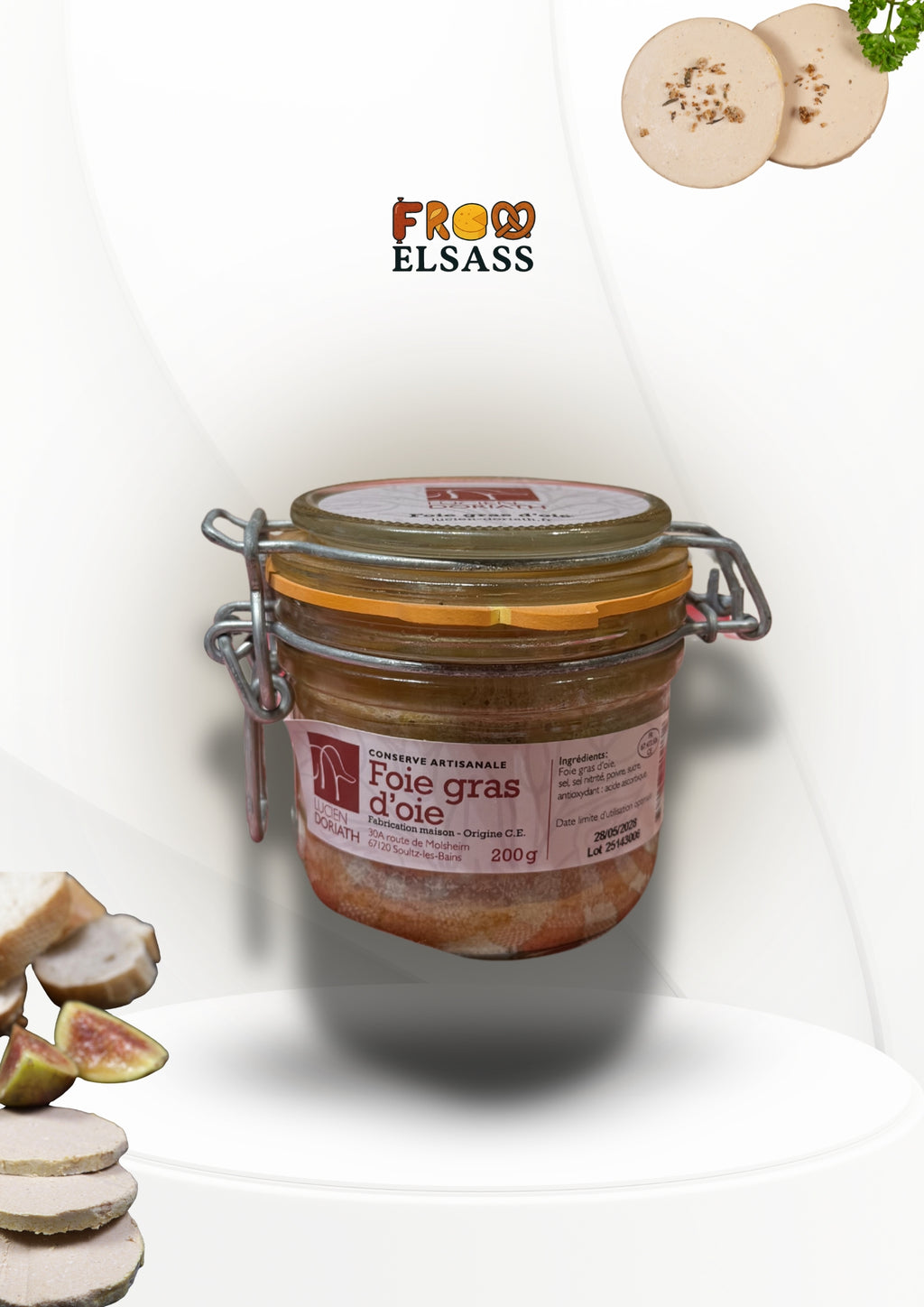 Goose foie gras – Lucien Doriath